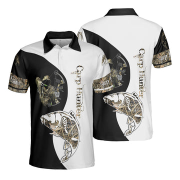 Carp Hunter Bowfishing Aop Criss-Cross Tank Top For Fishing Man