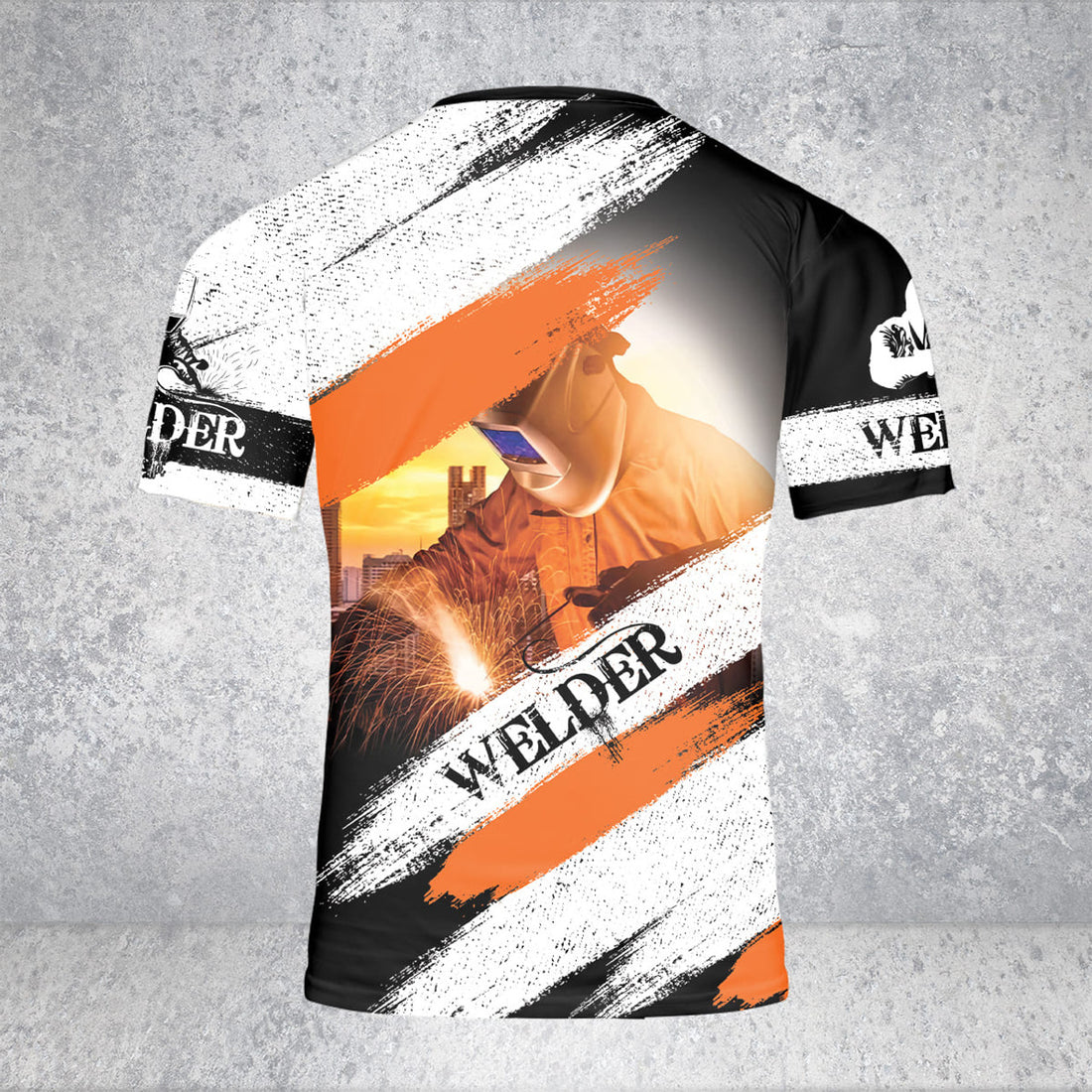 Custom GodoPrint Custom Name Proud Welder T-Shirt 3D, Welder Shirt for Men, Welding T-shirt, Graphic Welder Gift for Him