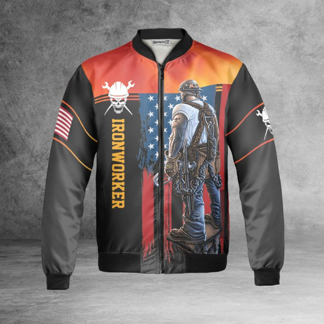 Ironworker Son Of South Fleece Bomber Jacket
