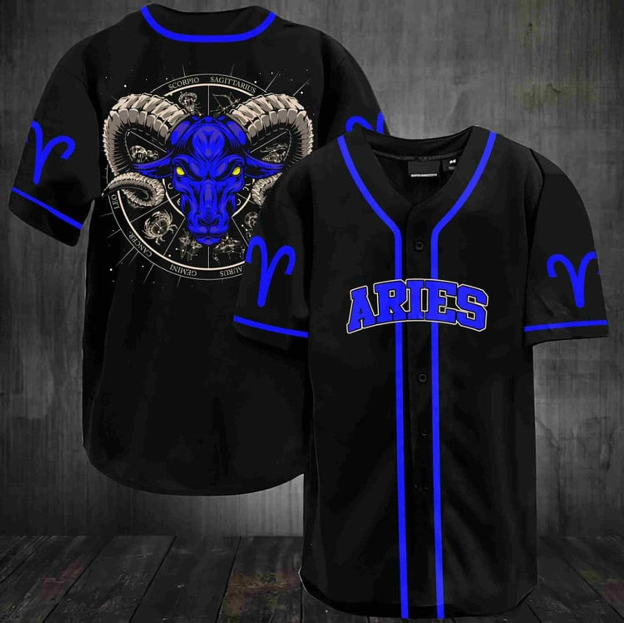 Stunning Aries Baseball Tee Jersey Shirt