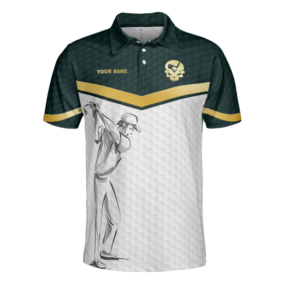 Swearing Doesn't Mean You're A Bad Person You're A Golfer Polo Shirt