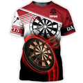 Custom 3D Printed Dart Player Hoodie, Dart Shirt Men Women, Dart Team Winter Uniform
