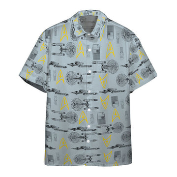 Custom 3D S.T Shipyards Gray Custom Hawaiian Shirt, summer aloha shirt, Summer gift for him
