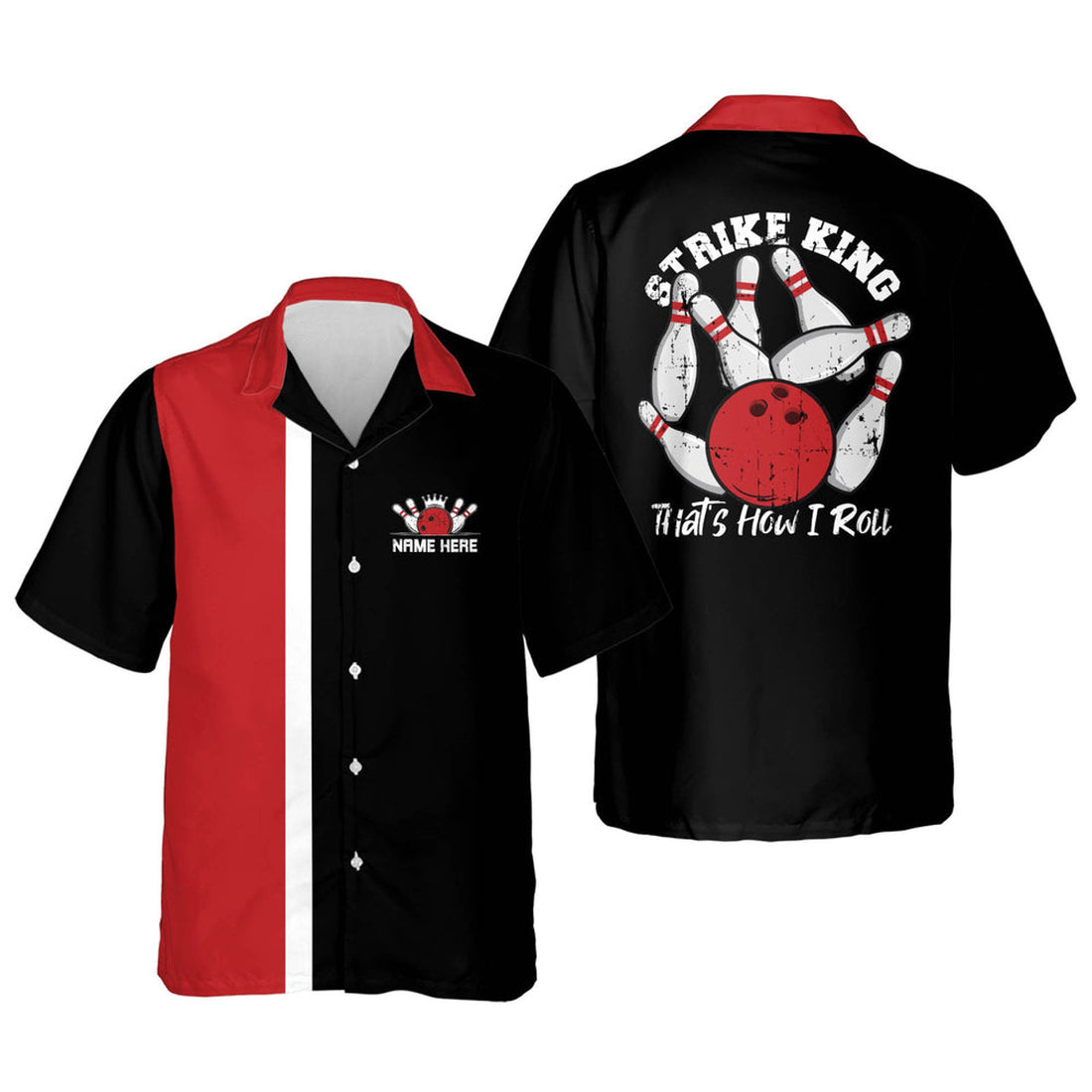 Custom Strike King This Is How I Roll bowling Hawaiian Shirt for men and women