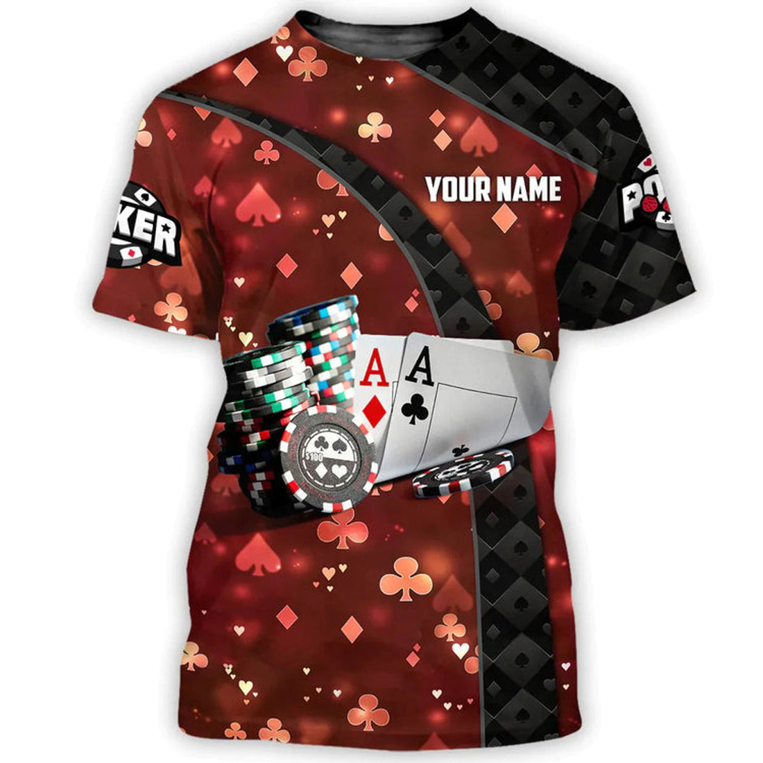 Custom 3D Poker Shirt For Him, Women Poker Hoodie, Poker Gift For Dad, Gift For A Poker Player
