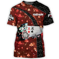 Custom 3D Poker Shirt For Him, Women Poker Hoodie, Poker Gift For Dad, Gift For A Poker Player