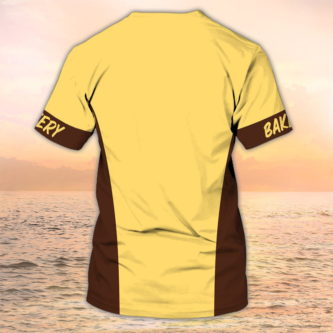 FUNSTUFFPRINT Baking T-Shirt Custom Baker Shirt Bakery Uniform 3D T-shirt