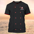 FUNSTUFFPRINT Baker Custom T-Shirt Baking Is My Therapy 3D T-shirt