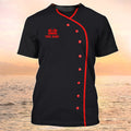 FUNSTUFFPRINT Dog Groomer Custom Shirts Grooming Uniform Salon Pet Personalized Name 3D T-Shirt