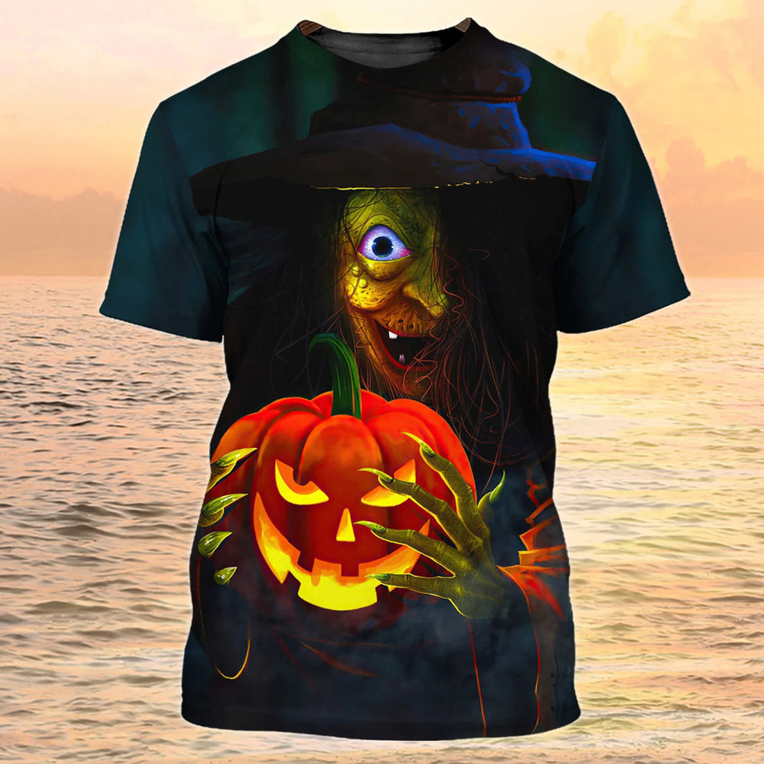 3D All Over Print Funny Pumpkin Halloween T-Shirt Unisex Shirt For Halloween