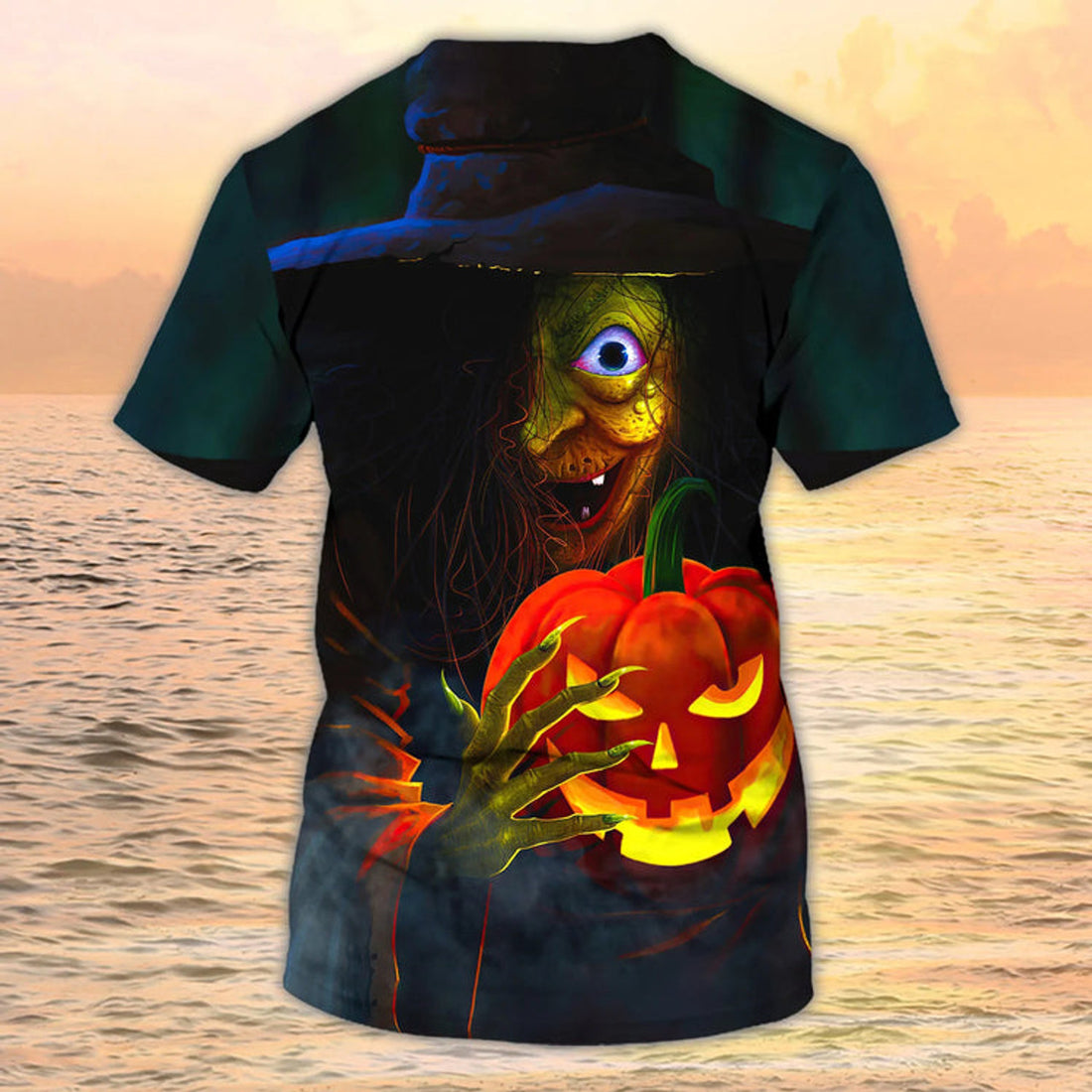 3D All Over Print Funny Pumpkin Halloween T-Shirt Unisex Shirt For Halloween