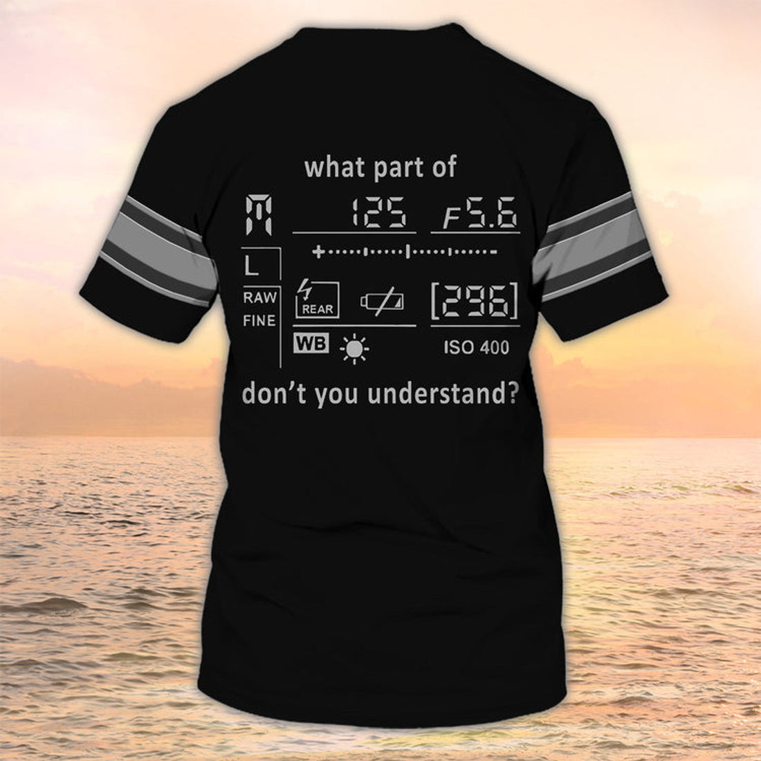 FUNSTUFFPRINT 3D All Over Print Photographer Shirts I'm A Photographer Black Shirt Men Women 3D T-shirt