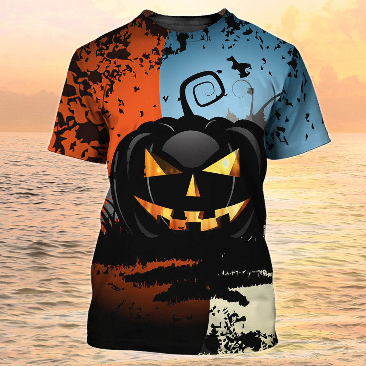 FUNSTUFFPRINT 3D Halloween Tee Shirts Halloween Shirt Men Women 3D T-shirt