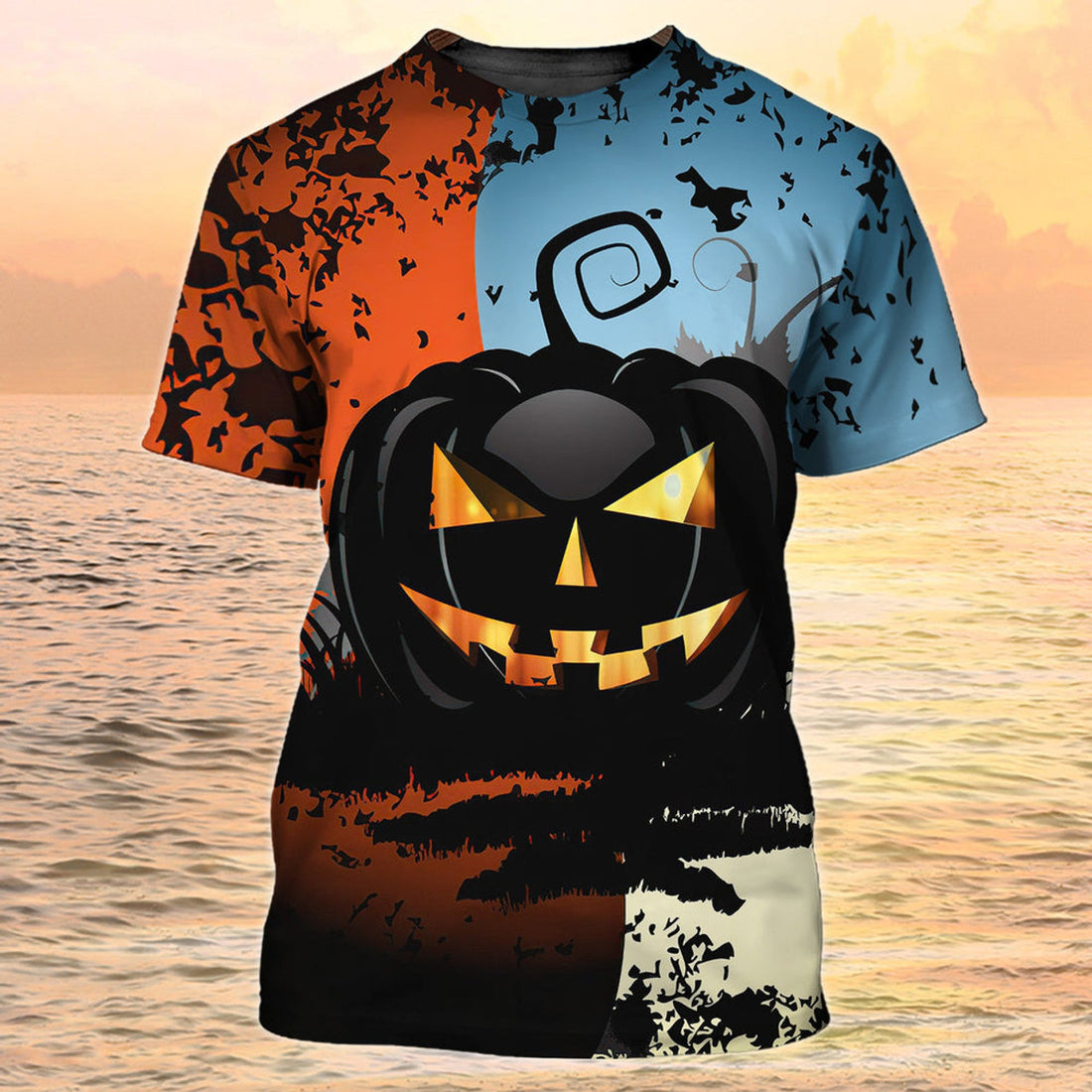 FUNSTUFFPRINT 3D Halloween Tee Shirts Halloween Shirt Men Women 3D T-shirt
