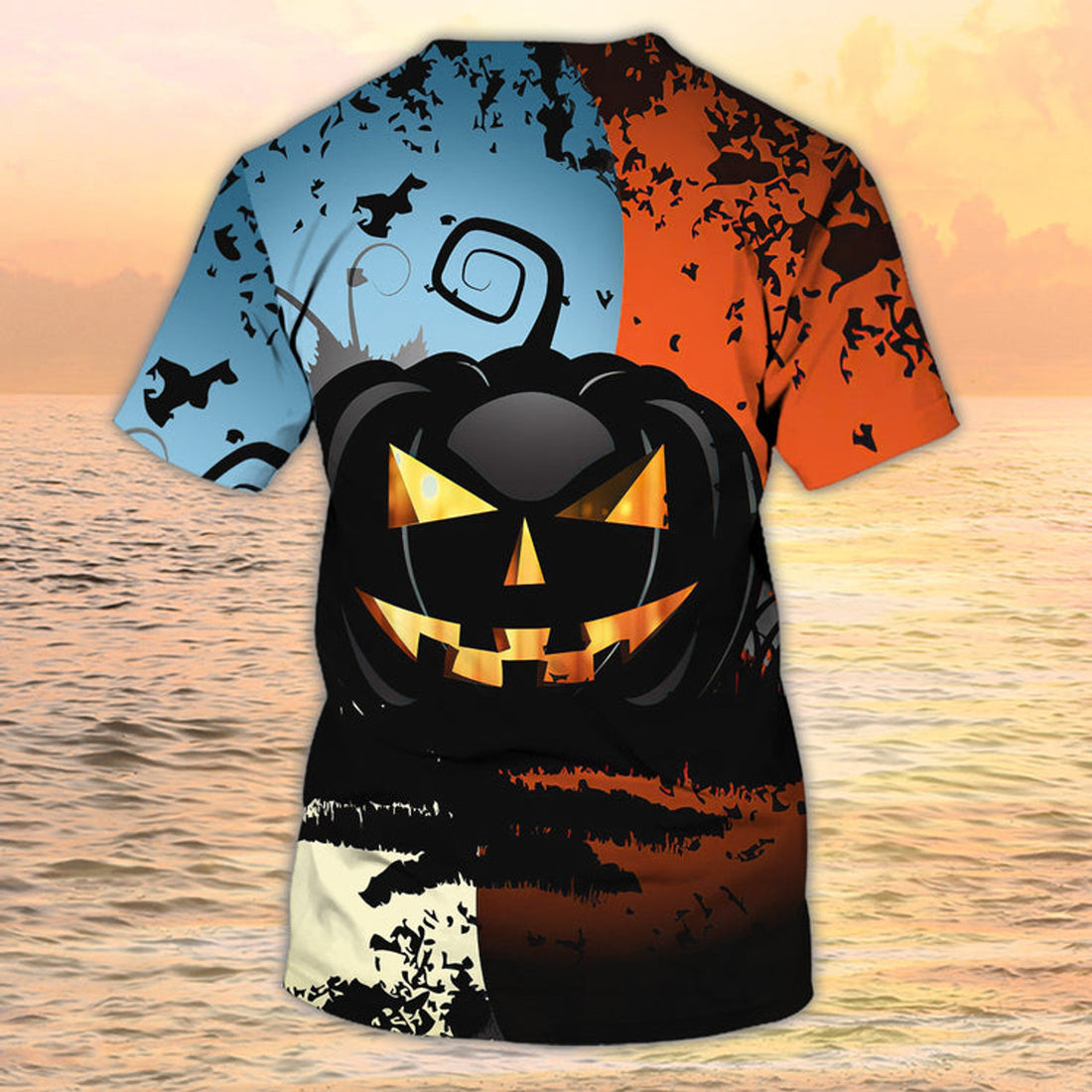 FUNSTUFFPRINT 3D Halloween Tee Shirts Halloween Shirt Men Women 3D T-shirt