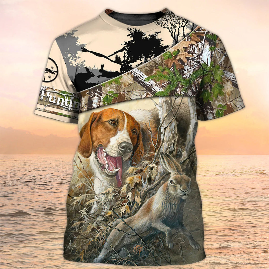 Rabbit Hunting 3d All Over Printed Shirts, Hunting T-Shirt, Rabit HunterT-Shirts