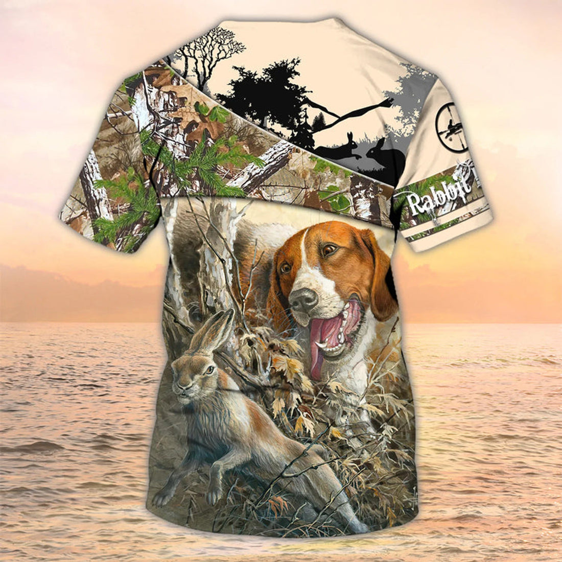 Rabbit Hunting 3d All Over Printed Shirts, Hunting T-Shirt, Rabit HunterT-Shirts