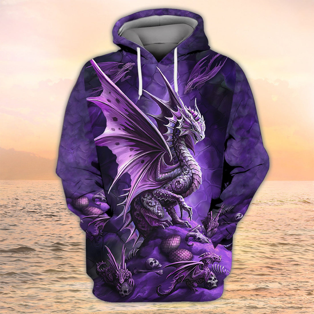 FUNSTUFFPRINT Tattoos And Dungeon Dragon 3D Hoodie and Zip Hoodie