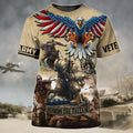FUNSTUFFPRINT 3D Print Usa Veteran Shirt Men, Honor The Fallen Hoodie, Veteran Clothing, Veteran Gifts 3D T-shirt