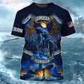 Navy Veteran T-Shirt Men, Veteran Dad 3D T-Shirt, Us Navy Veteran Tee Shirt