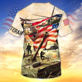 3D All Over Print Us Veteran Pattern, Gift For Veteran Dad, American Veteran 3D T-Shirt