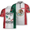 Love Mexico I May Not Be Perfect But I’m Mexican Bowling Jersey Polo