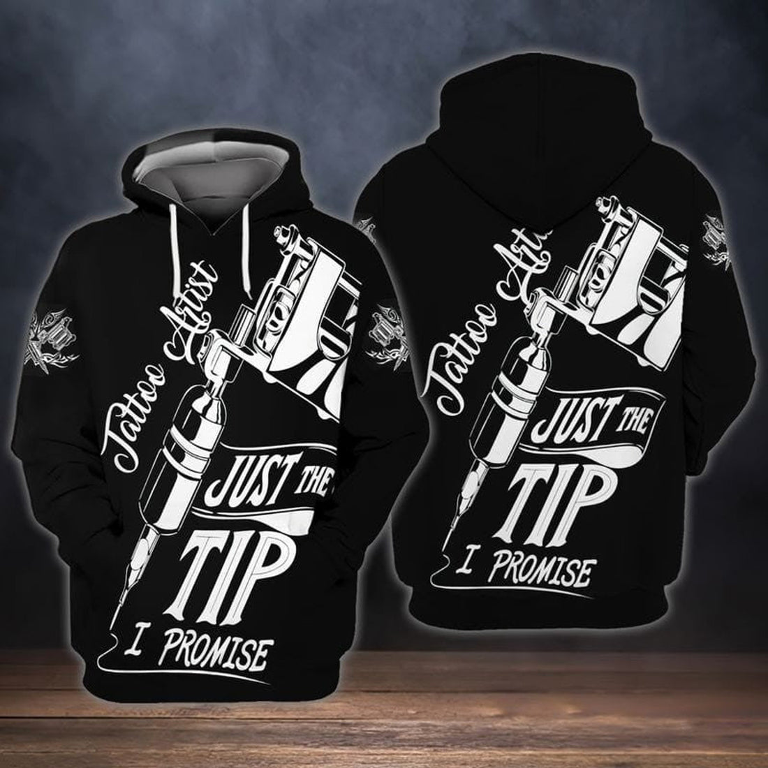 FUNSTUFFPRINT -Tattoo Artist 3D Hoodie and Zip Hoodie