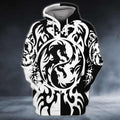 FUNSTUFFPRINT - Tattoo Dragon3D Hoodie and Zip Hoodie