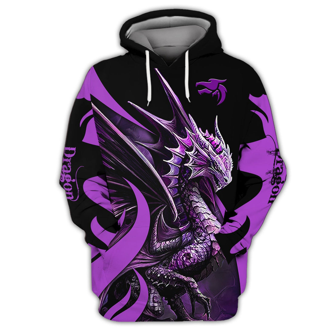 FUNSTUFFPRINT Dragon Tattoo Jacket 3D Hoodie and Zip Hoodie