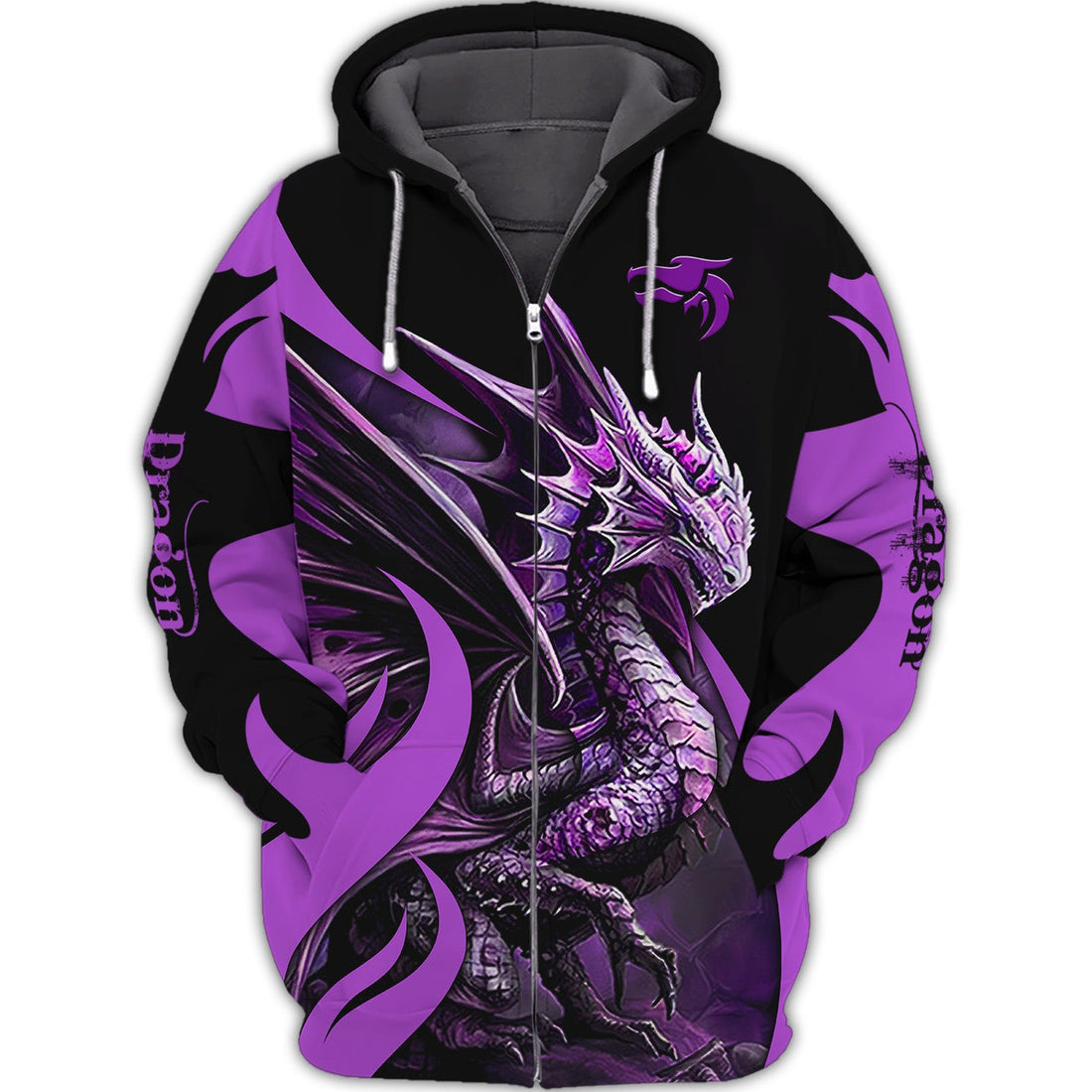 FUNSTUFFPRINT Dragon Tattoo Jacket 3D Hoodie and Zip Hoodie