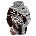 FUNSTUFFPRINT Dragon Tattoo Jacket print for Woman 3D Hoodie and Zip Hoodie