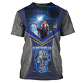 FUNSTUFFPRINT Electrician I Can't Fix Stupid But I Can Fix What Stupid Does 3D Full Print 3D T-shirt