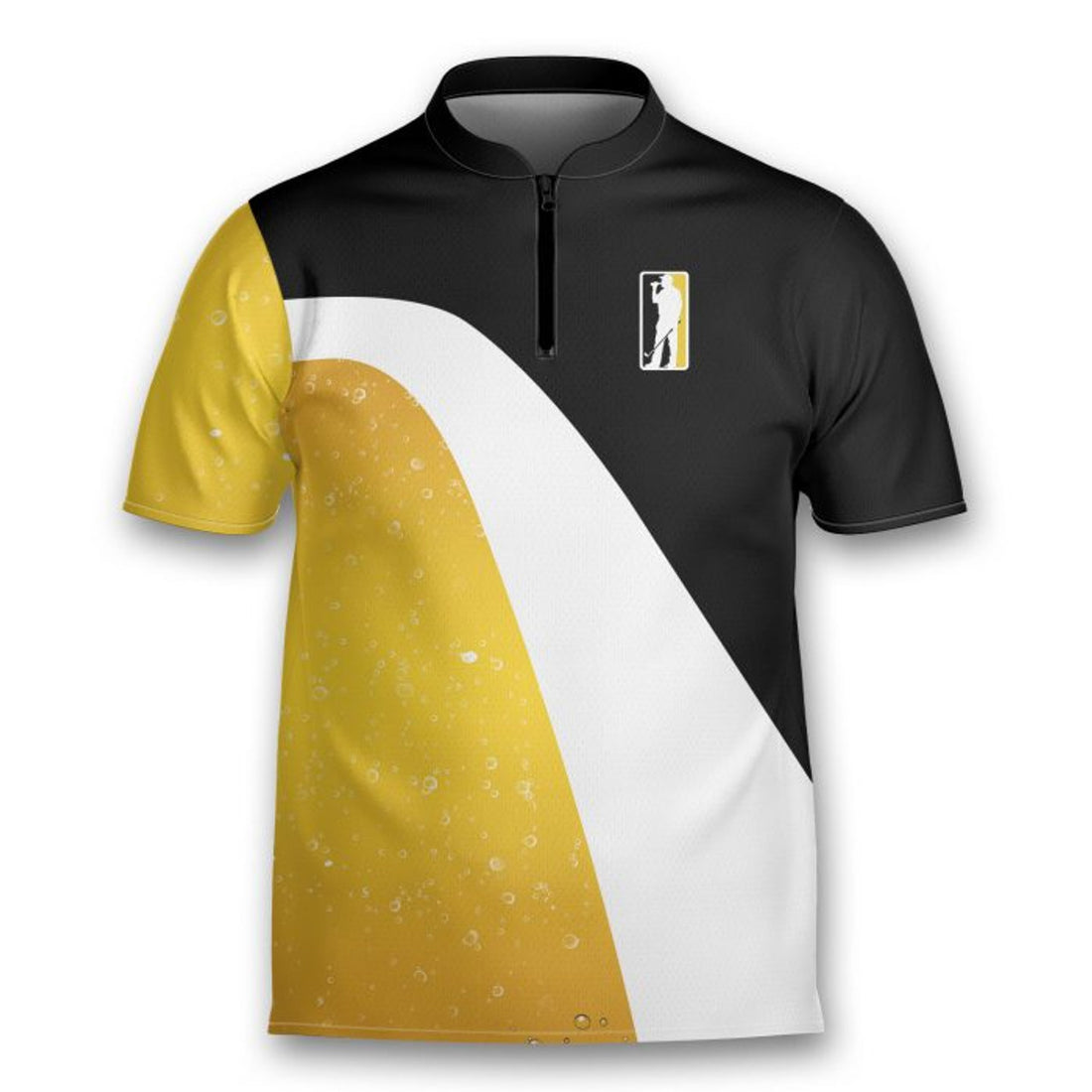 Golf And Beer That’s Why I’m Here Golfing Mandarin Zipper Jersey