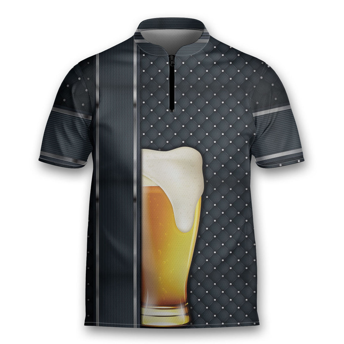 I’m Drunk It’s My Bowling Friends’ Fault Bowling Jersey Zipper Shirt