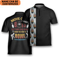 Custom Bowling Move Over Boys Bowling Jersey Zipper Shirt Custom Name