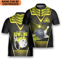 Custom Name It’s A Good Day For Bowling Team Bowling Jersey Zipper Shirt