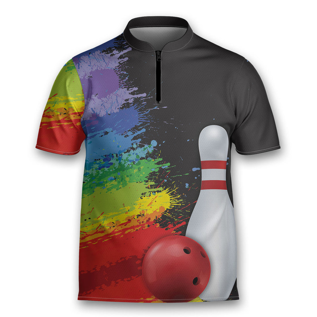 Bowling Lover Gay, Bowling Funny World’s Gayest Bowler Bowling Jersey Zipper Shirt