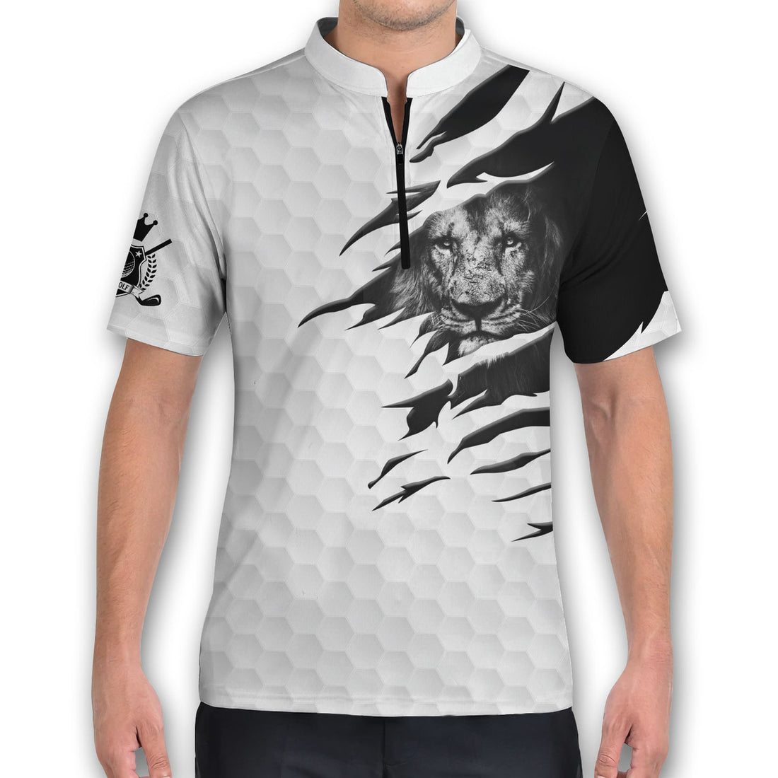 Cool Golf Player I’d Tap That You Golfing Mandarin Zipper Jersey