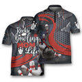 Rocking The Bowling Mom Life Game Team Bowling Jersey Zipper Shirt