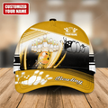 FUNSTUFFPRINT Personalized Name Bowling Full color Classic Cap, Bowling hat for men, Gift for Bowling player
