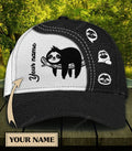 FUNSTUFFPRINT Personalized Sloth Classic Cap, Gift for Sloth animal Lovers, Classic Cap for men