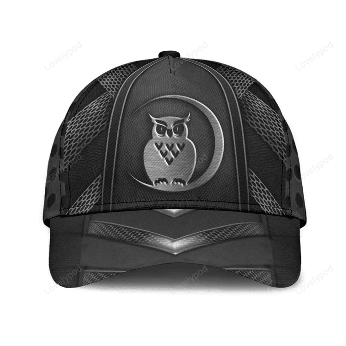 FUNSTUFFPRIT Owl Classic Cap, Gift for Owl Lovers, Owl hat for men and women