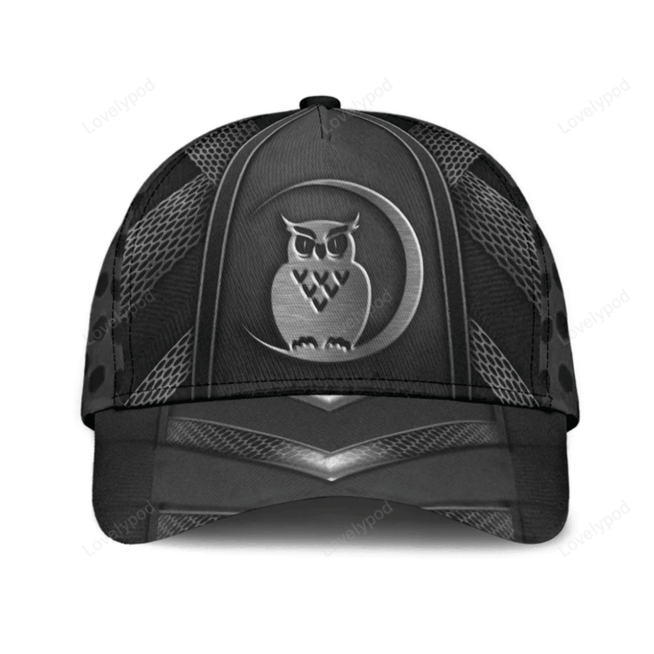 FUNSTUFFPRIT Owl Classic Cap, Gift for Owl Lovers, Owl hat for men and women