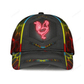 FUNSTUFFPRINT Chicken Classic Cap, Gift for Farmers, Chicken Lovers hat for men and women