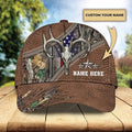 FUNSTUFFPRINT Vintage Hunting Graphic Print Hats for Hunters, Mens Women's 3D classic cap