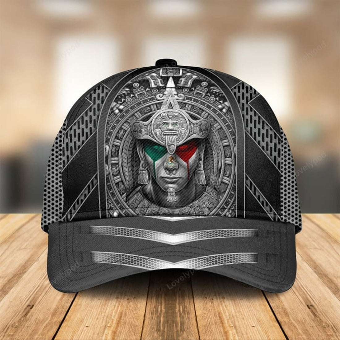 FUNSTUFFPRINT Mexico Warrior Classic Cap, Mexico hat for men