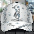 FUNSTUFFPRIT Dolphin Classic Cap, Dolphin baseball cap hat, Gift for Dolphin Lovers, Classic cap for men and women