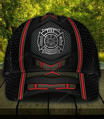 FUNSTUFFPRIT Firefighter Classic Cap, Gift for Firefighters, Summer Hats, Birthday Gift For Men, Women