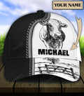 FUNSTUFFPRIT Personalized Cow Classic Cap, Gift for Farmers, Cow Lovers baseball cap hat