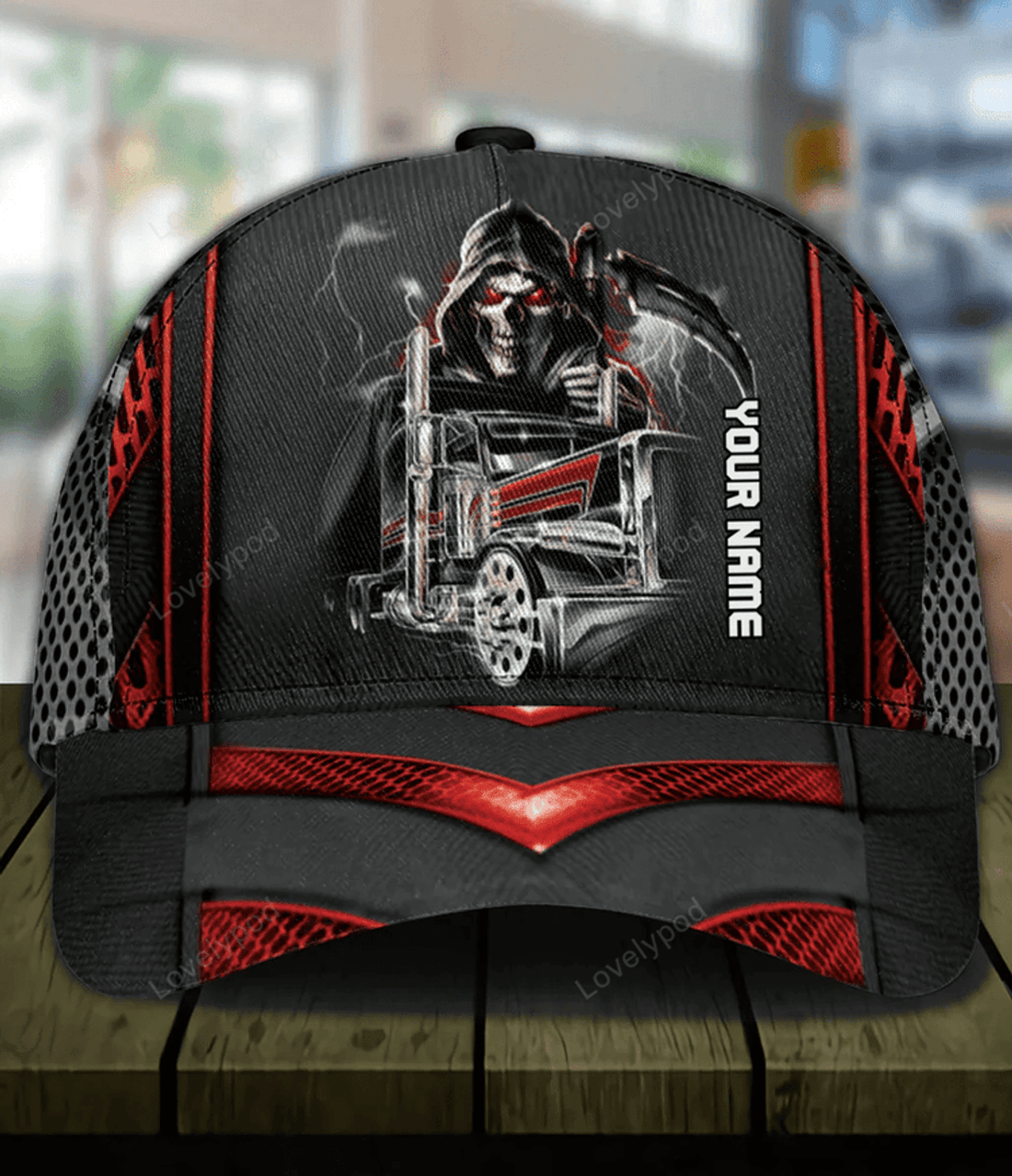 FUNSTUFFPRIT Personalized Trucker Classic Cap, Gift for Truckers Hat Cap For Men And Women